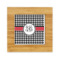 Houndstooth Bamboo Trivet with Ceramic Tile Insert (Personalized)