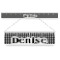 Houndstooth Plastic Ruler - 12" (Personalized)