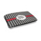 Houndstooth Outdoor Dog Bed - Medium (Personalized)