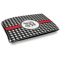 Houndstooth Dog Bed w/ Monogram