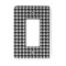 Houndstooth Rocker Style Light Switch Cover