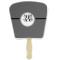 Houndstooth Paper Fan (Personalized)
