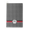 Houndstooth Waffle Weave Golf Towel (Personalized)
