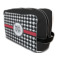 Houndstooth Toiletry Bag / Dopp Kit (Personalized)