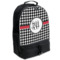 Houndstooth Backpacks - Black (Personalized)