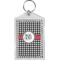 Houndstooth Bling Keychain (Personalized)