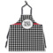 Houndstooth Apron Without Pockets w/ Monogram