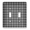 Houndstooth Light Switch Cover (2 Toggle Plate)