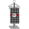 Houndstooth Finger Tip Towel - Full Print (Personalized)