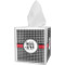 Houndstooth Tissue Box Cover (Personalized)