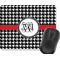 Houndstooth Rectangular Mouse Pad (Personalized)