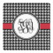 Houndstooth Square Decal (Personalized)