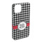 Houndstooth iPhone Case - Plastic - iPhone 15 Plus (Personalized)