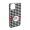 Houndstooth iPhone Case - Plastic - iPhone 15 (Personalized)