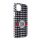 Houndstooth iPhone Case - Plastic - iPhone 14 (Personalized)