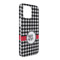 Houndstooth iPhone Case - Plastic - iPhone 13 Pro Max (Personalized)