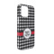 Houndstooth iPhone Case - Plastic - iPhone 13 Pro (Personalized)