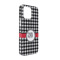 Houndstooth iPhone Case - Plastic - iPhone 13 (Personalized)