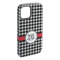 Houndstooth iPhone Case - Rubber Lined (Personalized)