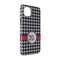 Houndstooth iPhone Case - Rubber Lined - iPhone 14 Pro (Personalized)