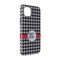 Houndstooth iPhone Case - Rubber Lined - iPhone 14 (Personalized)