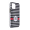 Houndstooth iPhone Case - Rubber Lined - iPhone 13 Pro (Personalized)