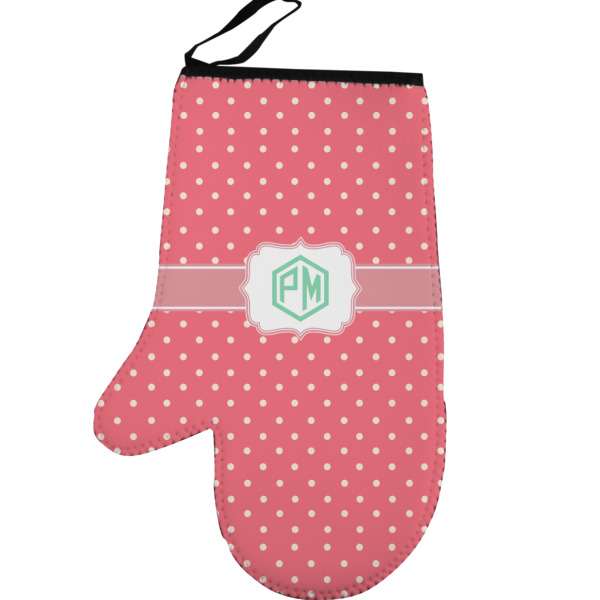 Custom Design - Personalized Oven Mitt - Left