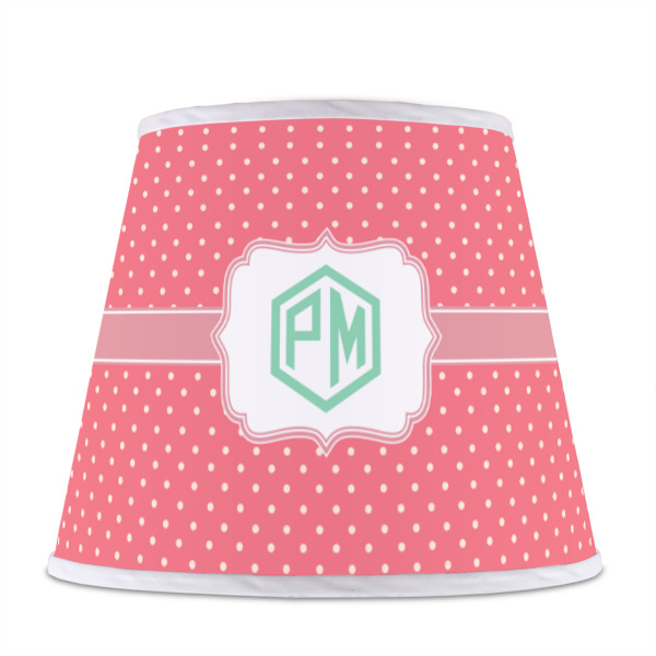 Custom Design - Poly Film Empire Lampshade - Front View