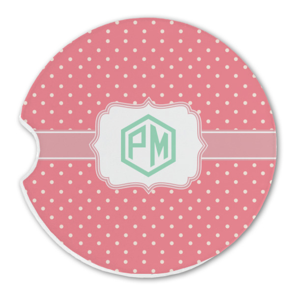 Custom Design - Sandstone Car Coaster - Single