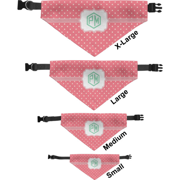 Custom Design - Pet Bandana Sizes