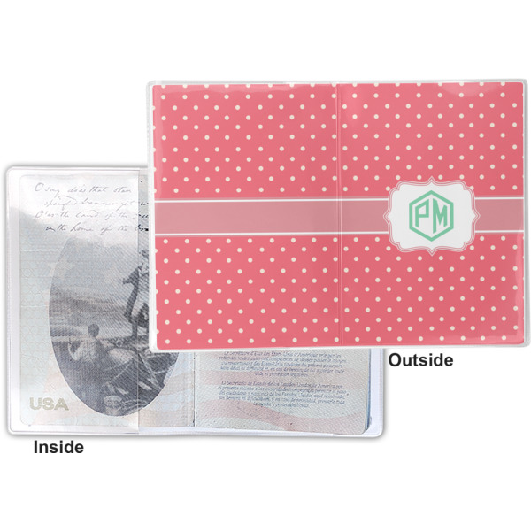 Custom Design - Vinyl Passport Holder - Flat Front and Back