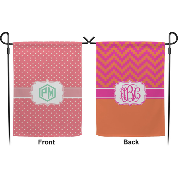 Custom Design - Garden Flag - Double Sided Front and Back