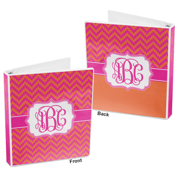 Custom Design - 3-Ring Binder - 1" - Front and Back