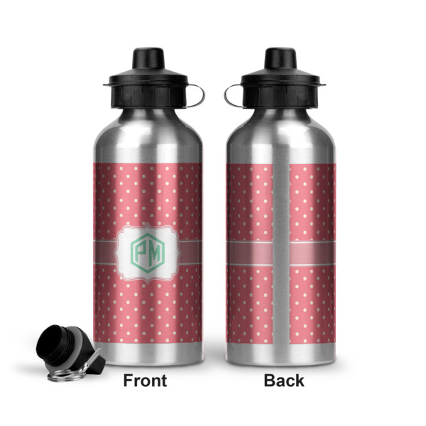 Custom Design - Aluminum Water Bottle - Front and Back