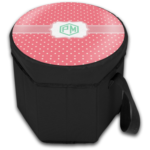 Custom Design - Collapsible Personalized Cooler & Seat (Closed)