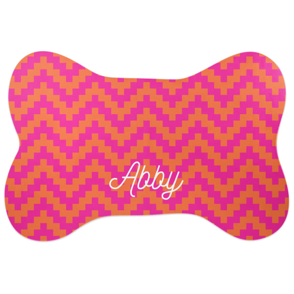 Custom Design Your Own Bone Shaped Dog Food Mat