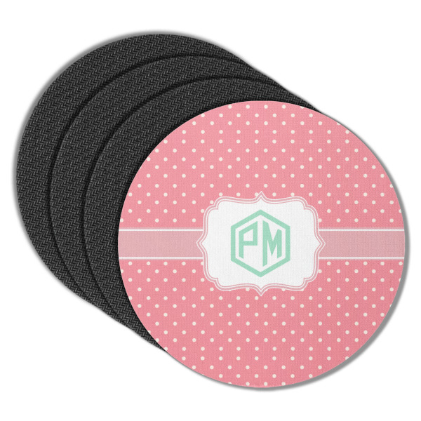 Custom Design - Round Coaster Rubber Back - Main