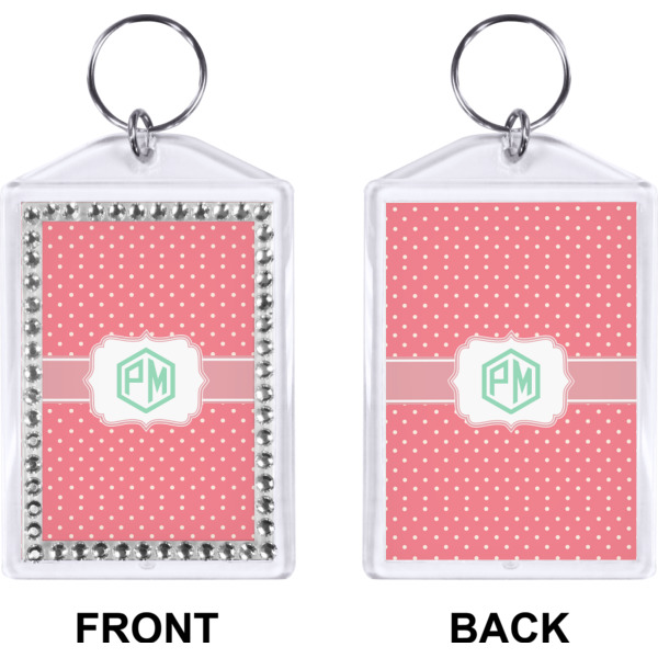 Custom Design - Bling Keychain (Front + Back)