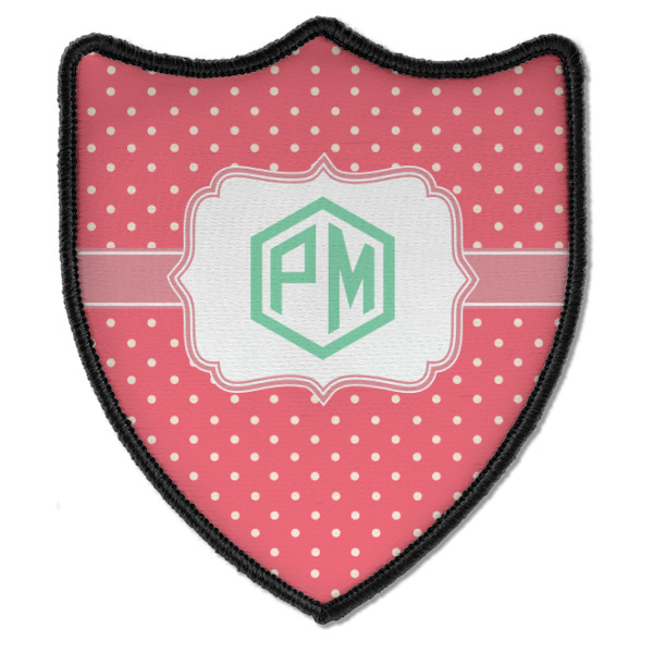 Custom Design - Iron On Patch - Shield - Style B - Front