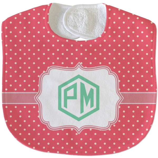 Custom Design - New Baby Bib - Closed and Folded