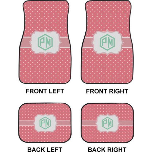 Custom Design - Car Floor Mats Set (2F + 2B)