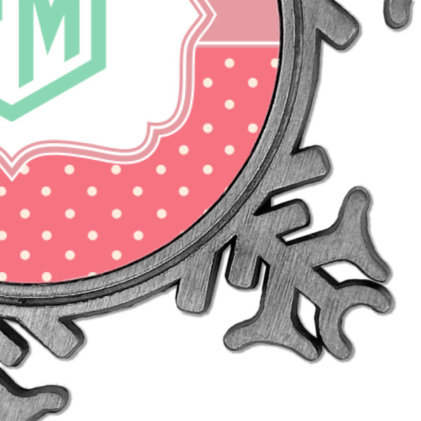 Custom Design - Vintage Snowflake - Detail