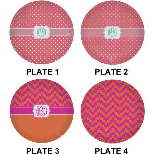 Custom Design - Set of Lunch / Dinner Plates (Approval)
