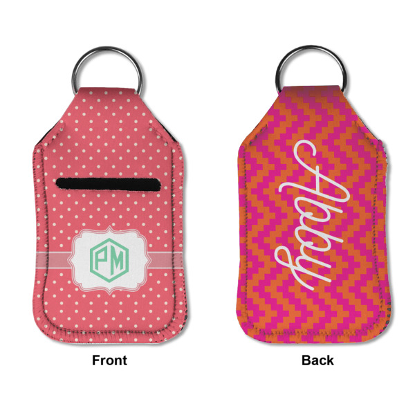 Custom Design - Sanitizer Holder Keychain - Small APPROVAL (Flat)