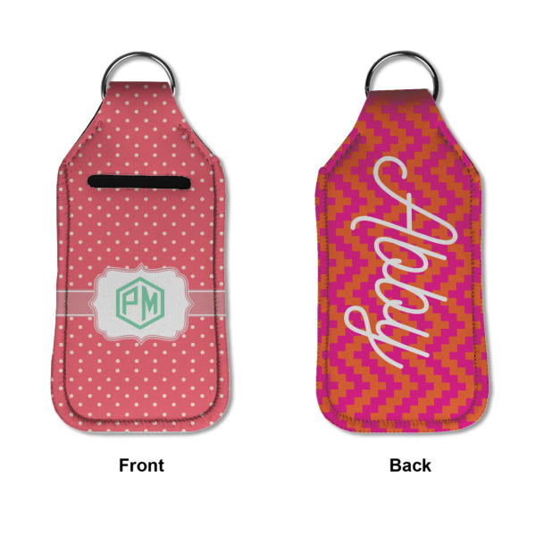 Custom Design - Sanitizer Holder Keychain - Large APPROVAL (Flat)