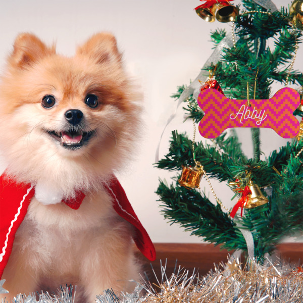 Custom Design - Ceramic Flat Ornament - Bone (LIFESTYLE)