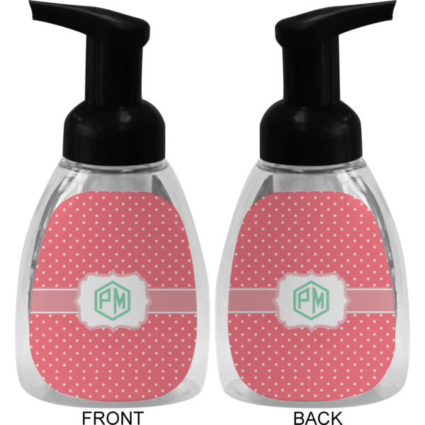 Custom Design - Foam Soap Bottle - Black - Front & Back