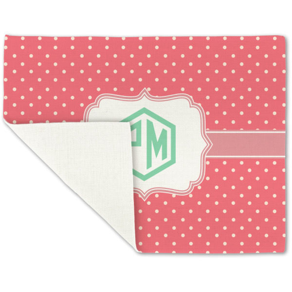 Custom Design - Linen Placemat - Folded Corner (single side)