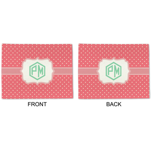 Custom Design - Linen Placemat - APPROVAL (double sided)