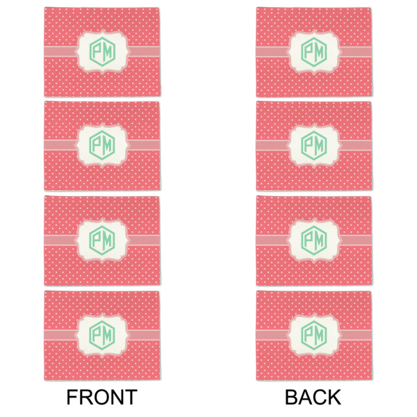 Custom Design - Linen Placemat - Double Sided - Approval - Set of 4